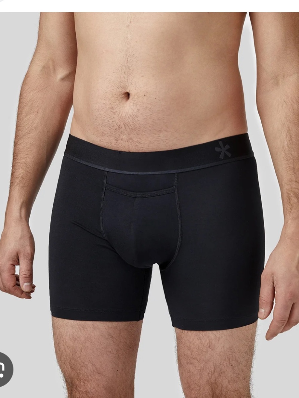 Manmade Black Modal Briefs XL